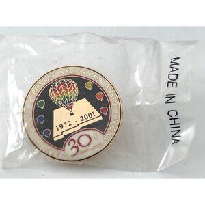 Albuquerque Aerostat Ascension 30th Anniversary Pin 1972-2001 Hot Air Balloon